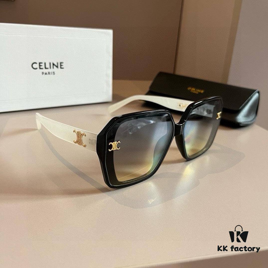 6931ab32ccd8ab3d7af9f93d CELINE Women's Sunglasses, Highly Textured, HD Lenses, Stylish and Versatile