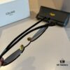 Celine New Archlight Sunglasses CL40222U, Same as Lisa's Oval Frame with Thick Metal Temples, Exuding a Retro Vibe