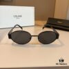 6931ab41ccd8ab3d7af9fa0a Lisa's Same Celine Retro Round Frame Sunglasses, Known as the 'Ultraman' Style, Iconic Arch Design Always Popular and Hard to Get