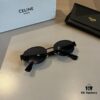 6931ab47ccd8ab3d7af9fa5d Celine New Archlight Sunglasses CL40222U, Same as Lisa's Oval Frame with Thick Metal Temples Exuding a Retro Vibe
