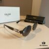 6931ab4bccd8ab3d7af9fa97 Celine New Archway Sunglasses with Bold Metal Temples Exuding Retro Charm