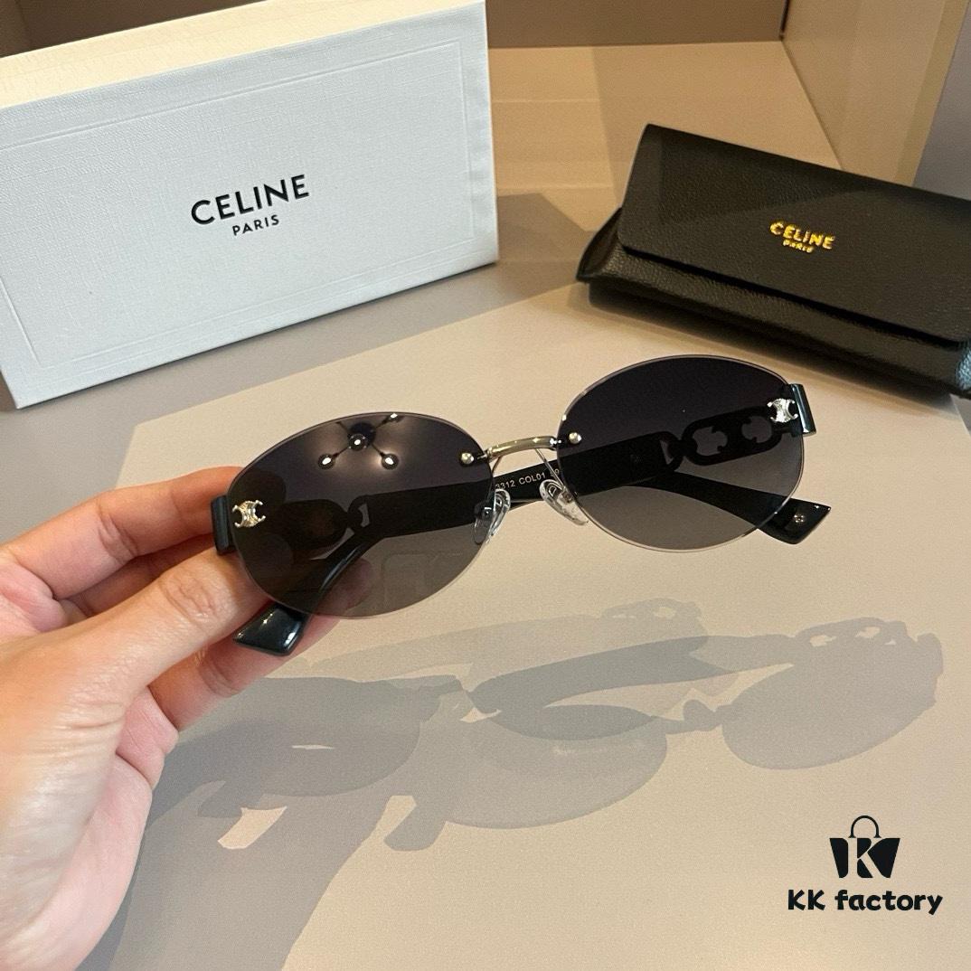 6931ab4cccd8ab3d7af9faa1 Celine New Archway Sunglasses with Bold Metal Temples Exude Retro Charm