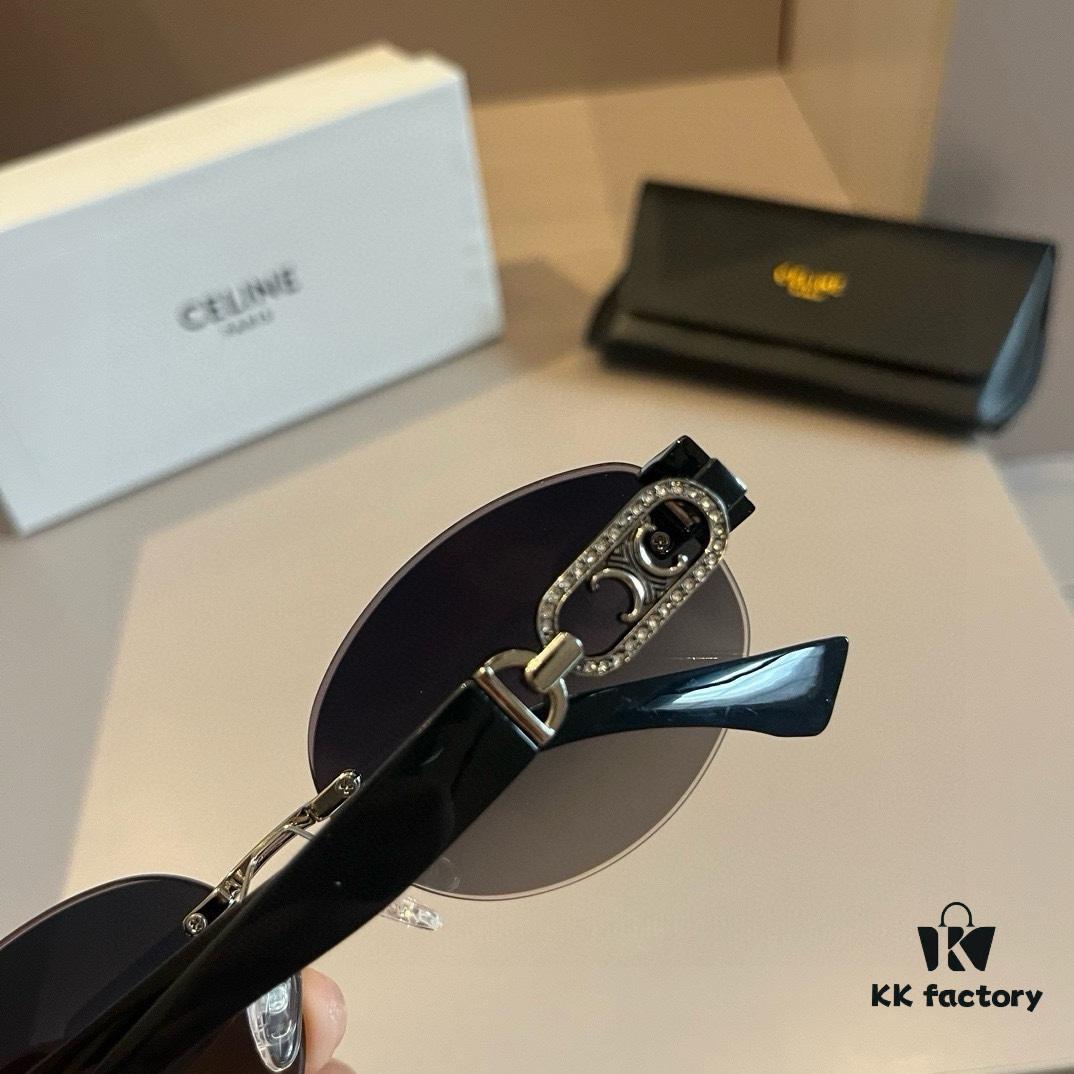 6931ab4cccd8ab3d7af9faa3 Celine New Archway Sunglasses with Bold Metal Temples Exude Retro Charm