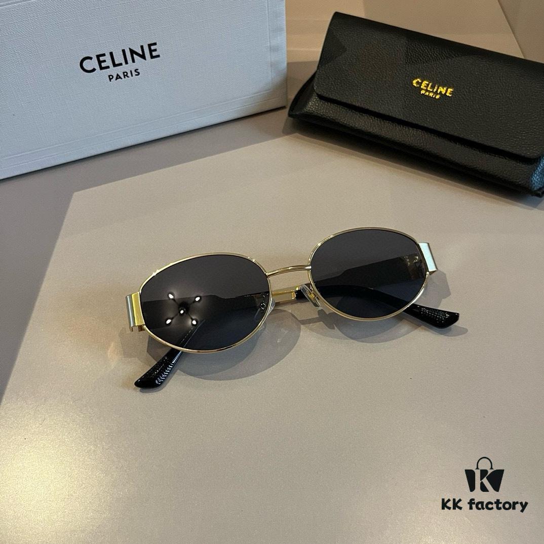 6931ab53ccd8ab3d7af9fb14 Lisa's Same Celine Retro Round-Framed Sunglasses, Known as 'Sailor Moon' Style, Also Called the Iconic Arch Design, Always Popular and Hard to Get