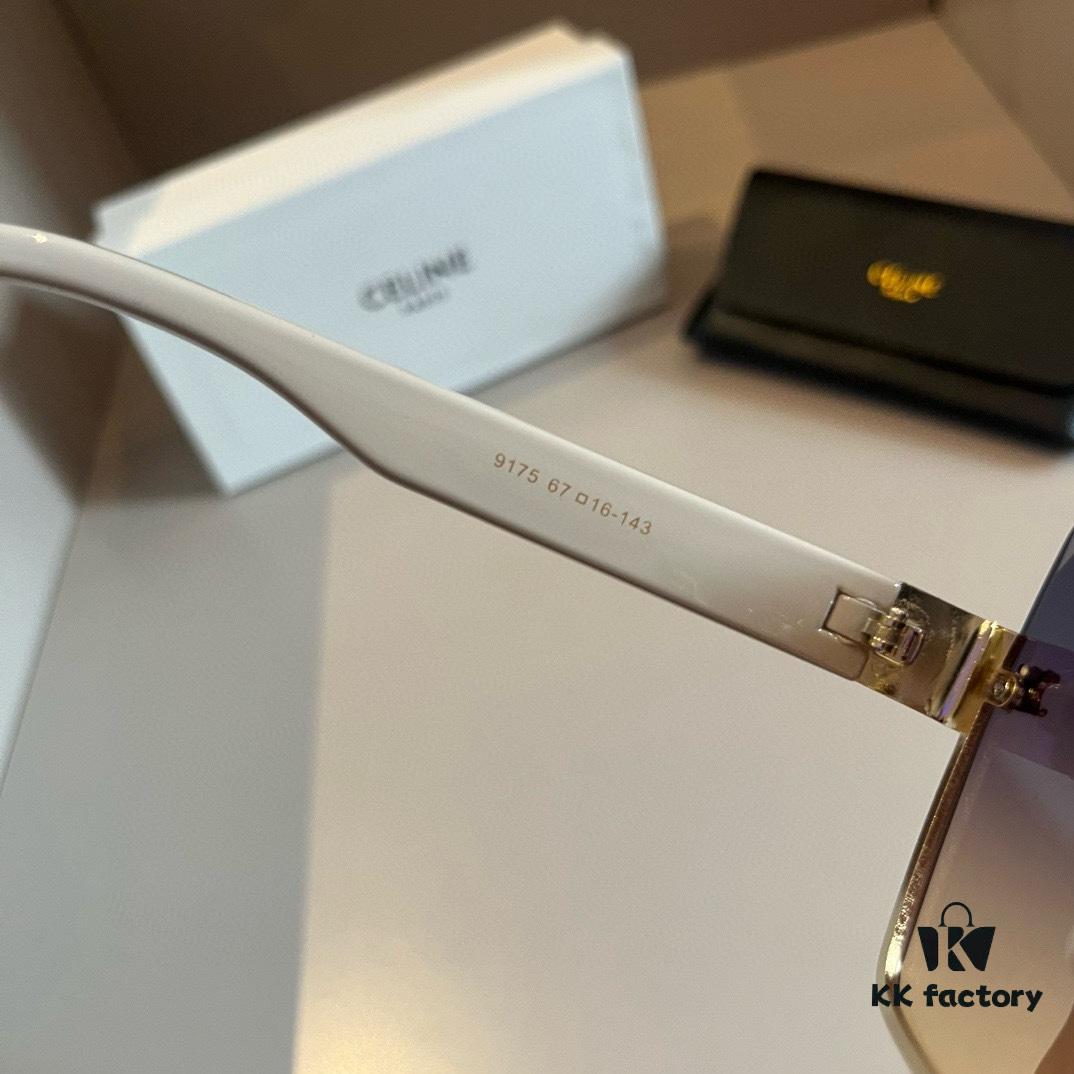 CELINE Women's Sunglasses, Highly Dimensional Design, High-Definition Lenses, Novel Style, Premium Texture, Versatile, Minimalist