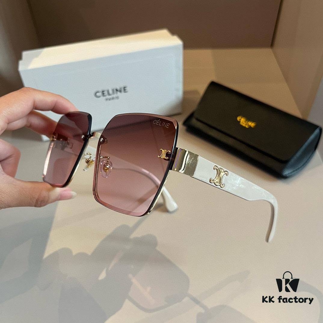 6931ab5accd8ab3d7af9fb7d CELINE Women's Sunglasses, Highly Textured, HD Lenses, Novel Design, Premium Quality, Versatile, Minimalist Style