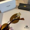 6931ab5cccd8ab3d7af9fb9b Lisa's Same Celine Retro Round-frame Sunglasses, the 'Egg Superman' Style, Also Known as the Arc de Triomphe Model, Always Popular and Hard to Get