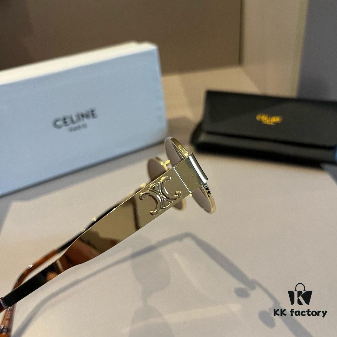 6931ab5eccd8ab3d7af9fbba Lisa's Same Celine Retro Round-Framed Sunglasses, Known as the 'Sailor Moon' Style, Always Popular Like the Arc de Triomphe, Hard to Get
