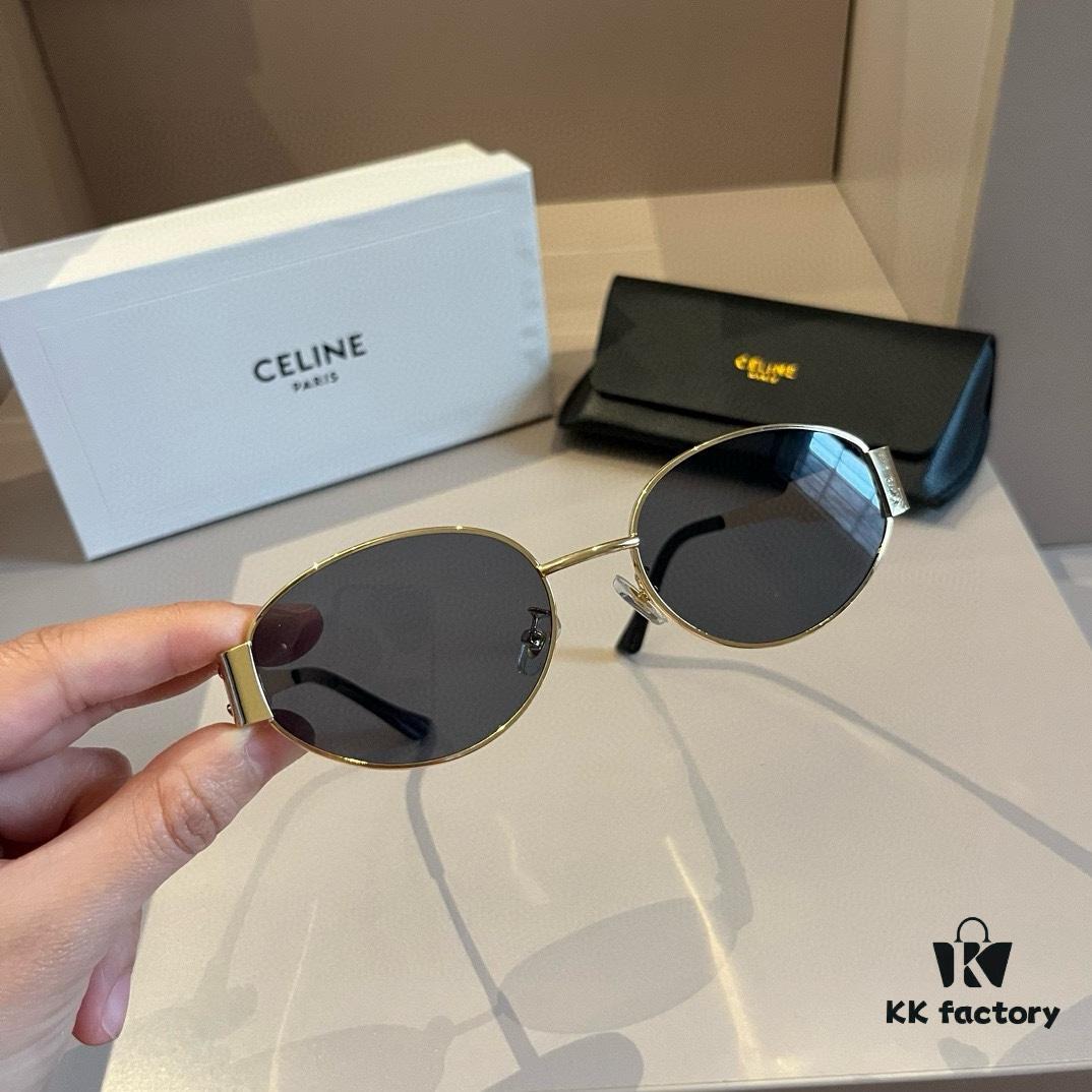 6931ab5fccd8ab3d7af9fbc0 Lisa's Same Celine Retro Round-frame Sunglasses, the 'Egg Superman' Style from Celine, Also Known as the Arc de Triomphe Model, Has Been Highly Popular and Hard to Get
