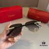6931ab61ccd8ab3d7af9fbe7 Cartier Men's High-End Aviator Sunglasses, Website One-to-One Replica, Elegant and Luxurious Design with Minimalist Iconic Logo on Temples