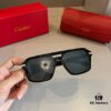 6931ab62ccd8ab3d7af9fbf5 Cartier Men's Official Website 1:1 High-End Aviator Sunglasses, Elegant and Luxurious Design with Minimalist Iconic Logo on Temples