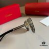 6931ab63ccd8ab3d7af9fbfe Cartier Men's High-End Oversized Aviator Sunglasses, 1:1 Replica of Official Website Version, Minimalist Iconic Logo on Temples, Luxuriously Crafted