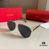 6931ab63ccd8ab3d7af9fbff Cartier Men's High-End Oversized Aviator Sunglasses, 1:1 Replica of Official Website Version, Minimalist Iconic Logo on Temples, Luxuriously Crafted