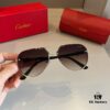 6931ab66ccd8ab3d7af9fc2e Cartier Men's Official Website 1:1 Large Aviator Sunglasses, High-End and Elegant, Minimalist Signature Logo on Temples, Luxurious Eyewear