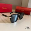 6931ab66ccd8ab3d7af9fc34 Cartier Men's Official Website 1:1 Large Aviator Sunglasses, High-End and Elegant, Featuring Minimalist Signature Logo on Temples, Luxurious Eyewear