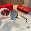 6931ab67ccd8ab3d7af9fc3f Cartier Men's High-End Oversized Aviator Sunglasses, 1:1 Replica of Official Website Version, Minimalist Iconic Logo on Temples, Luxuriously Crafted