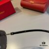 6931ab67ccd8ab3d7af9fc44 Cartier Men's High-End Oversized Aviator Sunglasses, 1:1 Replica of Official Website Version, Minimalist Iconic Logo on Temples, Luxuriously Crafted