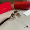 6931ab67ccd8ab3d7af9fc47 Cartier Men's Sunglasses, 1:1 Replica of Official Website Frog-Style Glasses, High-End and Elegant, Featuring Minimalist Signature Logo on Temples, Luxuriously Crafted