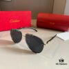 6931ab68ccd8ab3d7af9fc50 Cartier Men's High-End Aviator Sunglasses, 1:1 Replica, Elegant and Luxurious Design with Minimalist Logo on Temple