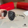 6931ab68ccd8ab3d7af9fc51 Cartier Men's High-End Aviator Sunglasses, 1:1 Replica, Elegant and Luxurious Design with Minimalist Logo on Temple