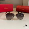 6931ab69ccd8ab3d7af9fc61 Cartier Men's 1:1 High-End Aviator Sunglasses, Elegant and Luxurious Design with Minimalist Iconic Logo on Temples