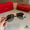 6931ab69ccd8ab3d7af9fc64 Cartier Men's 1:1 High-End Aviator Sunglasses, Elegant and Luxurious Design with Minimalist Iconic Logo on Temples