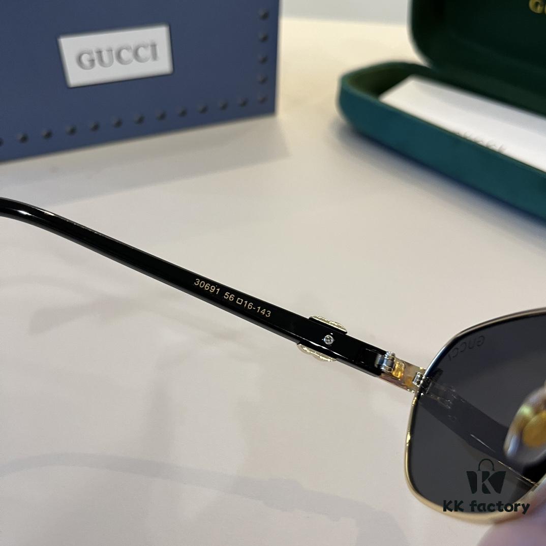 6931ab6bccd8ab3d7af9fc83 Gucci New Heavyweight Women's Sunglasses with Large Frame and 3D Design for Flattering Facial Contour