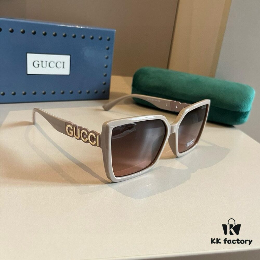 6931ab6cccd8ab3d7af9fc8e Gucci Fashion Sunscreen Sunglasses, Stylish European and American Style Oversized Sunglasses That Flatter the Face