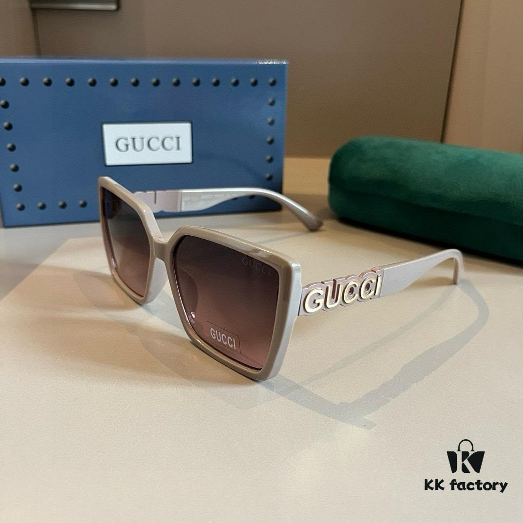 Gucci Fashion Sunscreen Sunglasses, Stylish European and American Style Oversized Sunglasses That Flatter the Face