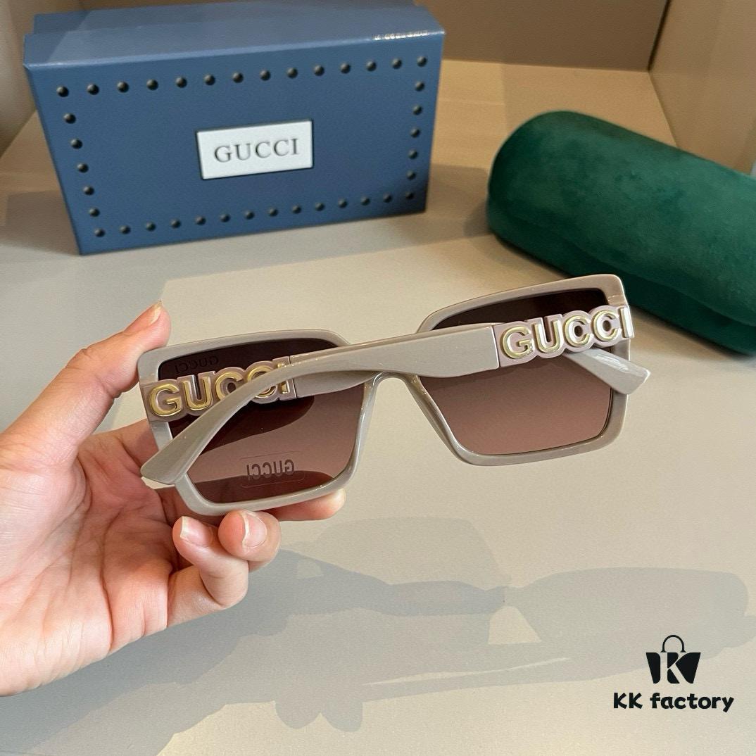 Gucci Fashion Sunscreen Sunglasses, Stylish European and American Style Oversized Sunglasses That Flatter the Face
