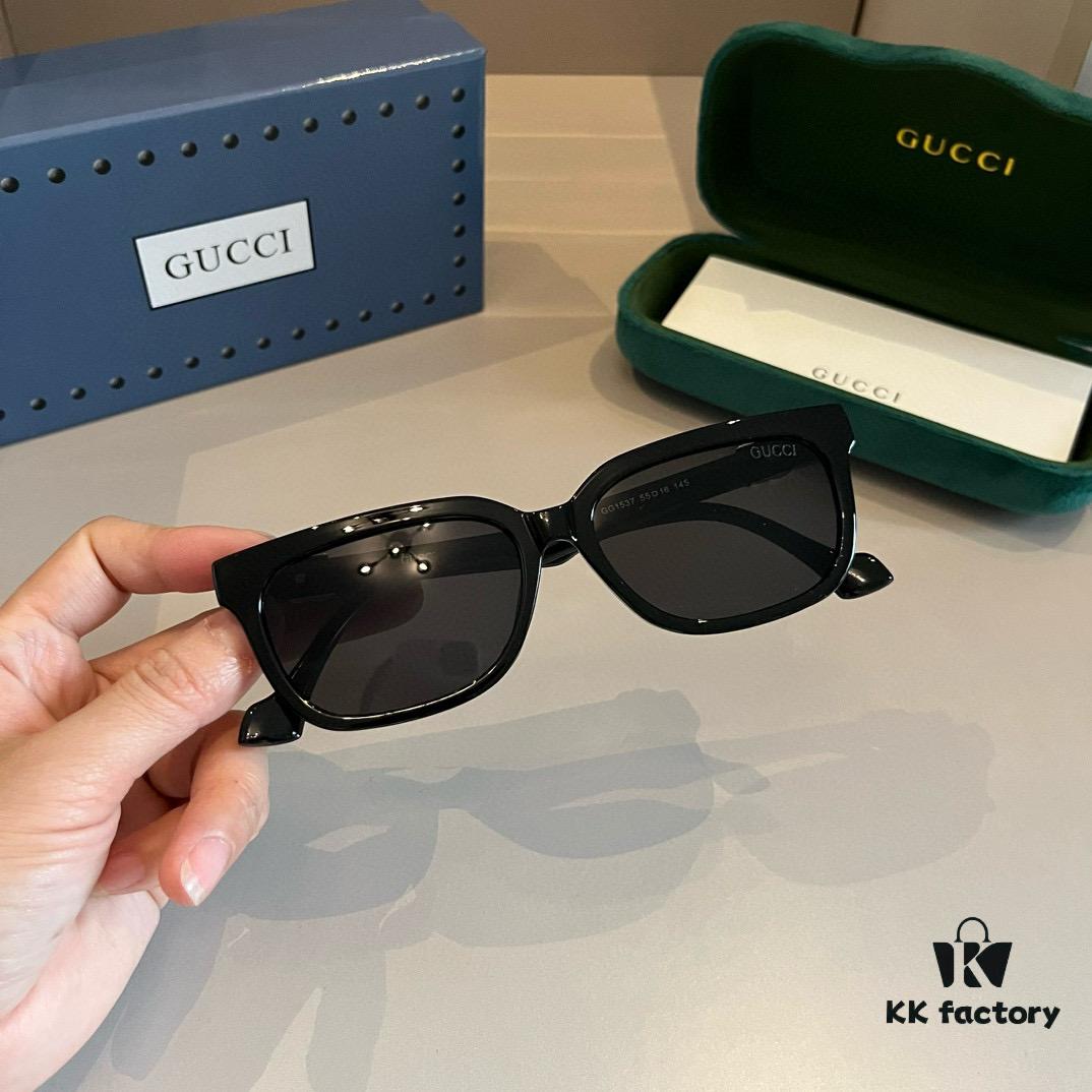 Gucci 2024 Official Spring Collection Optical Glasses, Celebrity-Favorite Large-Frame Sunglasses, Polarized High-Definition Sun Glasses