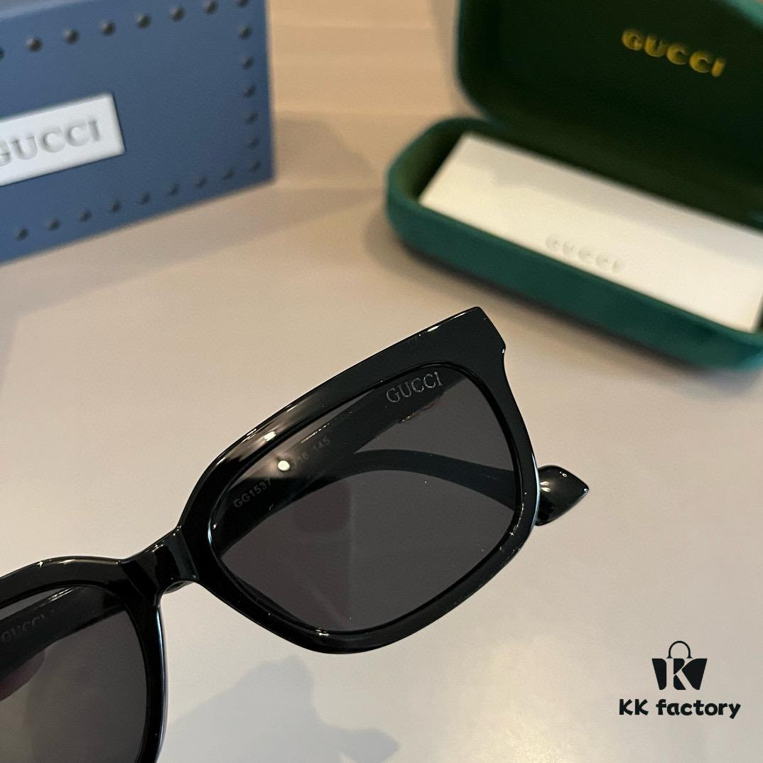 Gucci 2024 Official Spring Collection Optical Glasses, Celebrity-Favorite Large-Frame Sunglasses, Polarized High-Definition Sun Glasses
