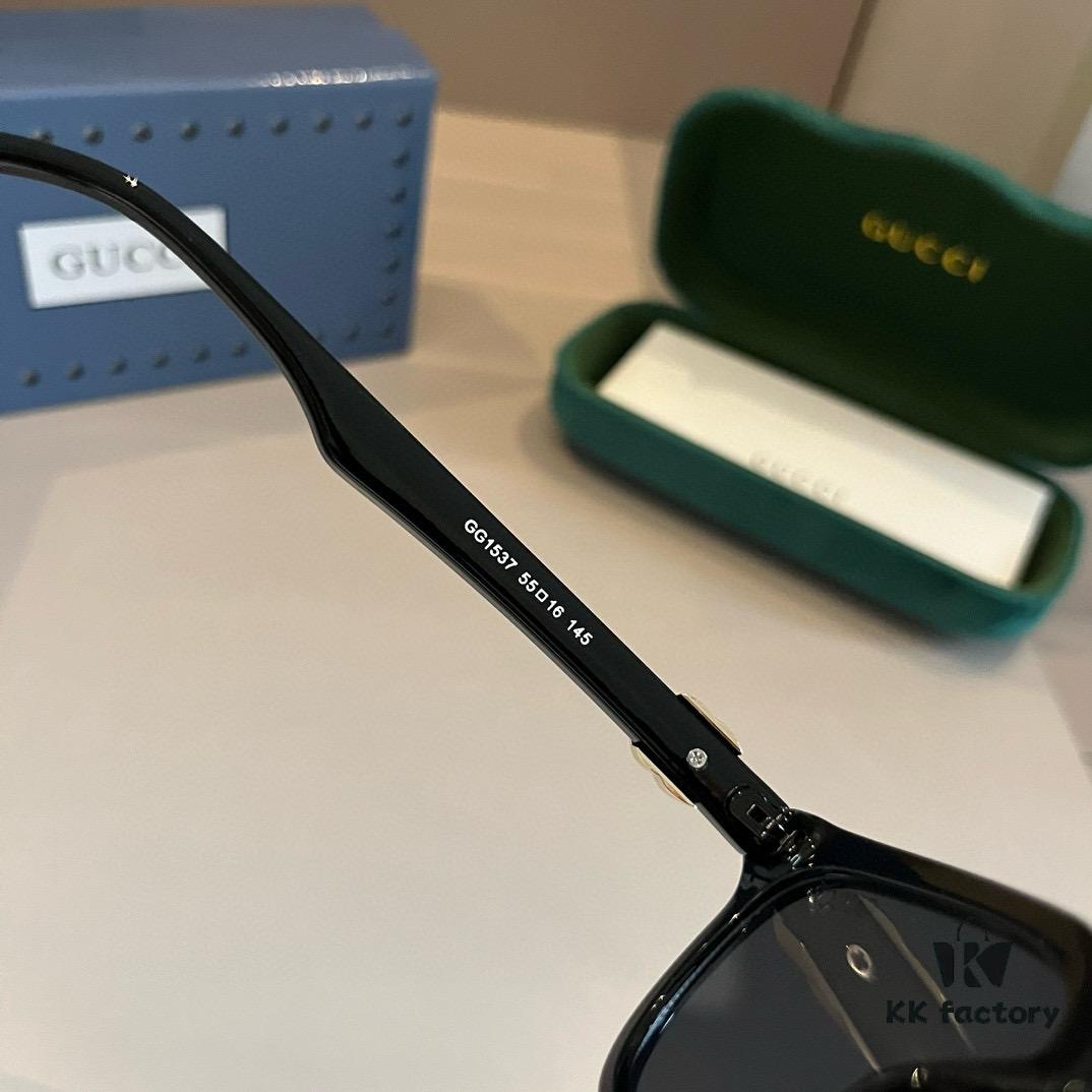 Gucci 2024 Official Spring Collection Optical Glasses, Celebrity-Favorite Large-Frame Sunglasses, Polarized High-Definition Sun Glasses