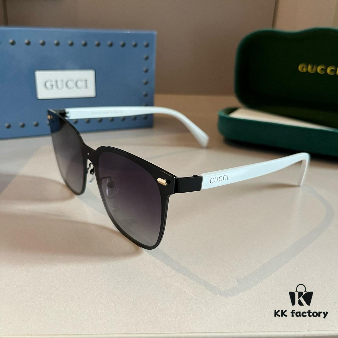 6931ab78ccd8ab3d7af9fd3c Gucci 2025 Official Early Spring New Arrival, Celebrity-Favorite Oversized Polarized Sunglasses