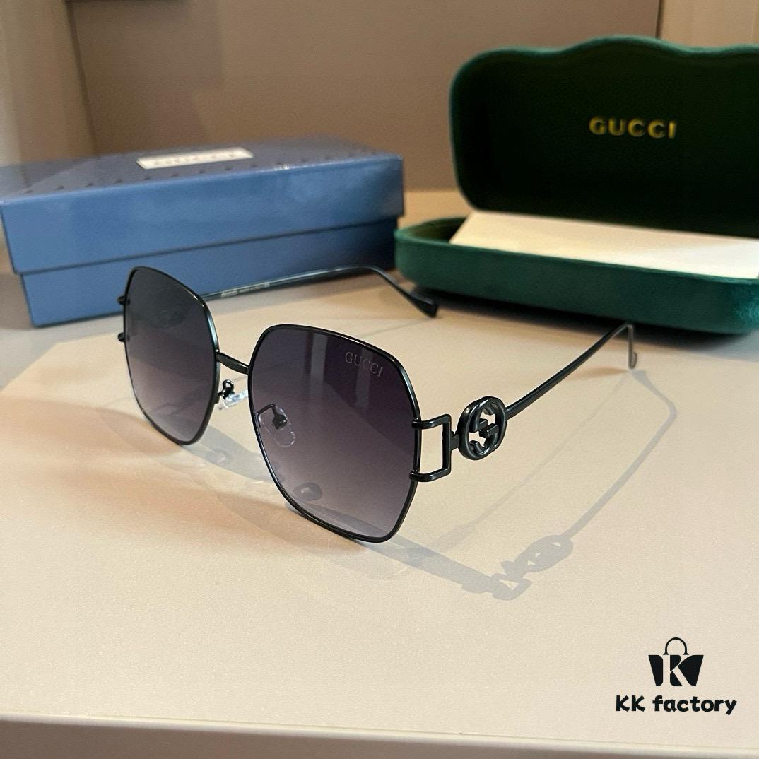 6931ab79ccd8ab3d7af9fd4a Gucci Fashion Sunglasses, Stylish European-American Design, High-Definition UV Protection Oversized Sun Glasses