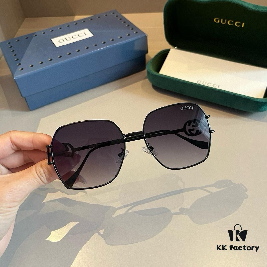 6931ab79ccd8ab3d7af9fd4c Gucci Fashion Sunglasses, Stylish European-American Design, High-Definition UV Protection Oversized Sun Glasses