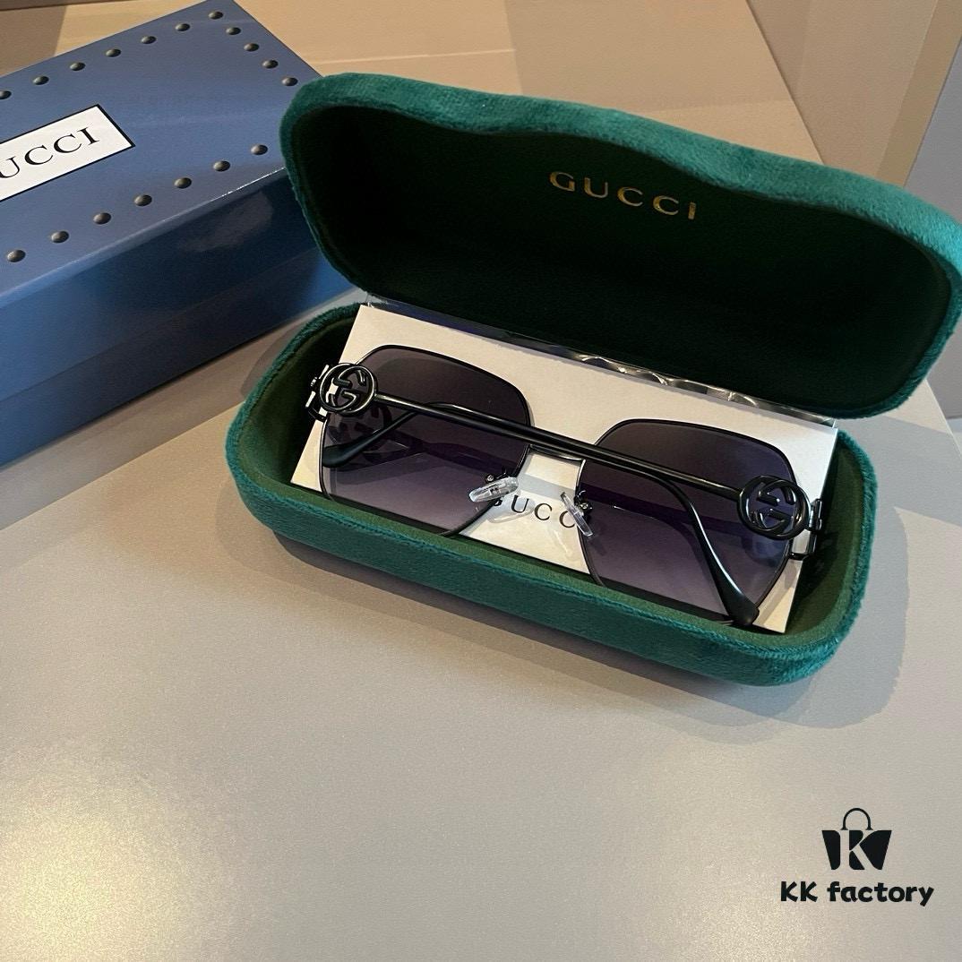 6931ab79ccd8ab3d7af9fd4e Gucci Fashion Sunglasses, Stylish European-American Design, High-Definition UV Protection Oversized Sun Glasses