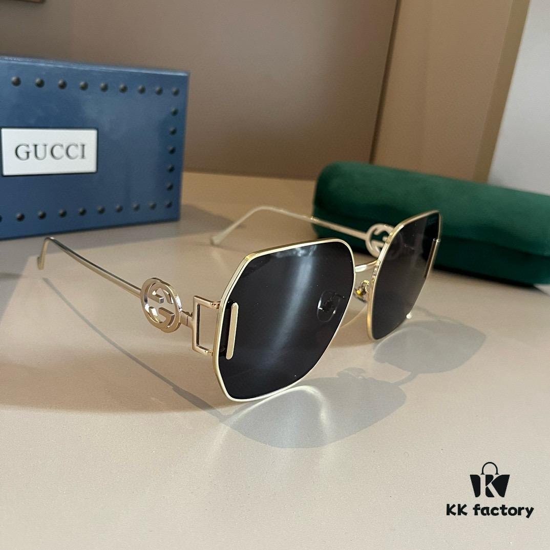 6931ab7bccd8ab3d7af9fd59 Gucci Fashion Sunglasses, Stylish European and American UV Protection Oversized Sunglasses, HD Dark Lenses, Universally Flattering Smile-Enhancing Unisex Eyewear