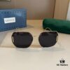 6931ab7bccd8ab3d7af9fd5a Gucci Fashion Sunglasses, Stylish European and American UV Protection Oversized Sunglasses, HD Dark Lenses, Universally Flattering Smile-Enhancing Unisex Eyewear