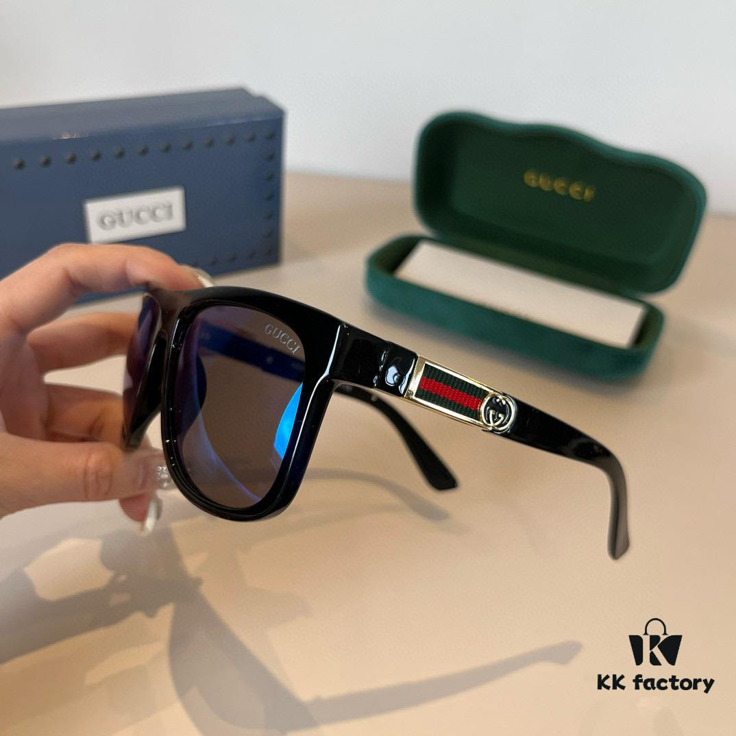 6931ab7cccd8ab3d7af9fd6e Gucci New Heavyweight Women's Sunglasses, Large Frame, 3D Fit, Flattering Face Shape, Retro and Stylish
