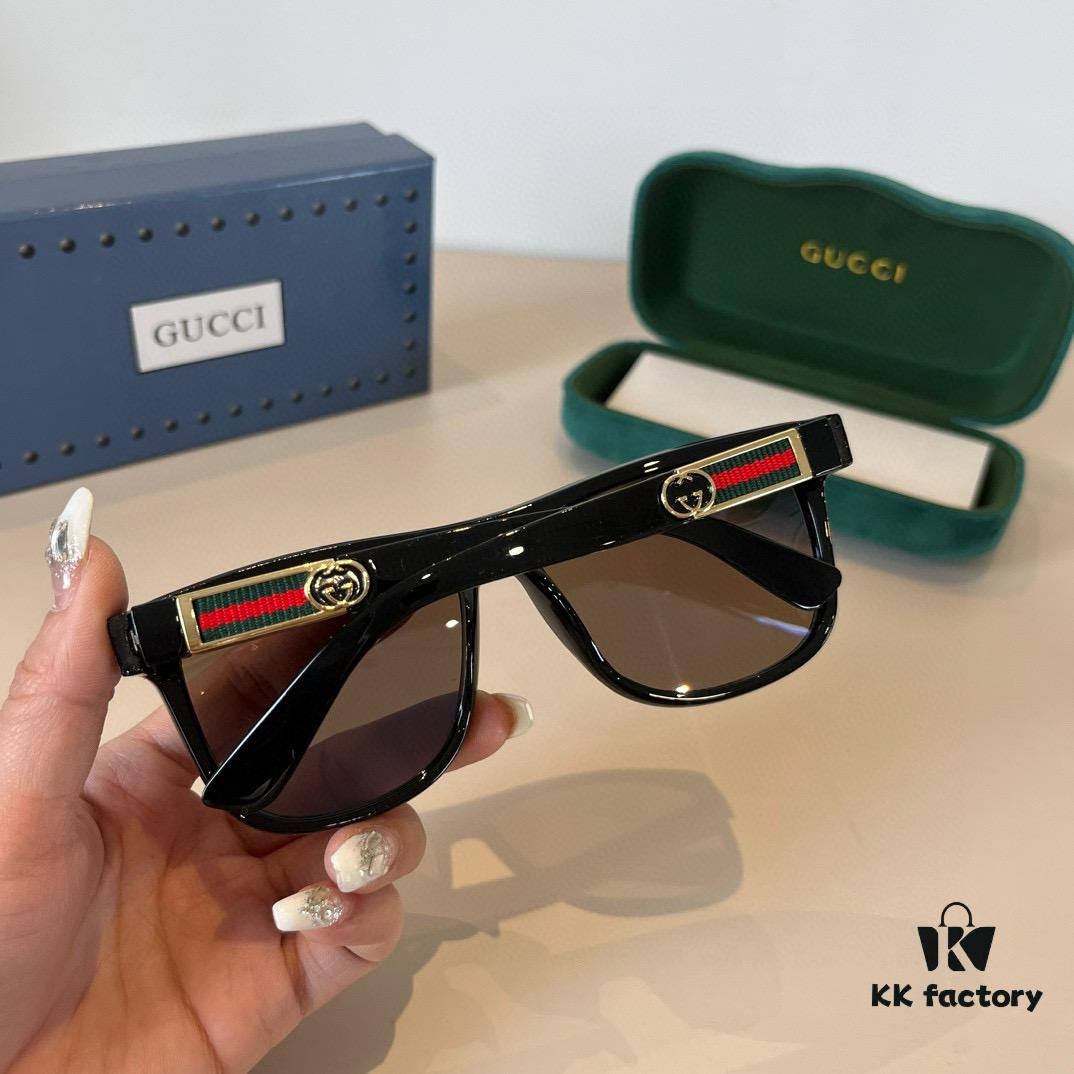 6931ab7cccd8ab3d7af9fd71 Gucci New Heavyweight Women's Sunglasses, Large Frame, 3D Fit, Flattering Face Shape, Retro and Stylish