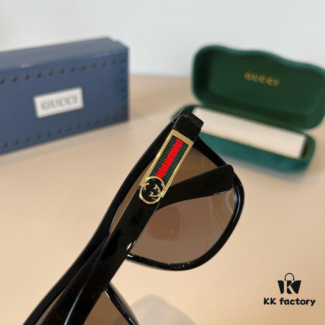 6931ab7cccd8ab3d7af9fd72 Gucci New Heavyweight Women's Sunglasses, Large Frame, 3D Fit, Flattering Face Shape, Retro and Stylish