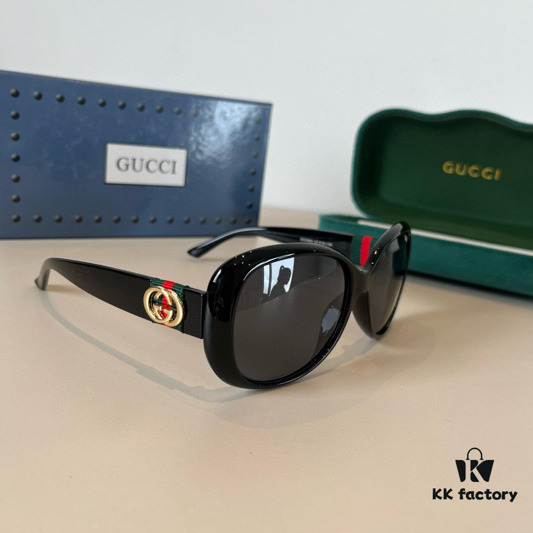 6931ab7cccd8ab3d7af9fd75 Gucci New Heavyweight Women's Sunglasses, Large Frame, 3D Fit, Flattering Facial Contour, Retro and Elegant