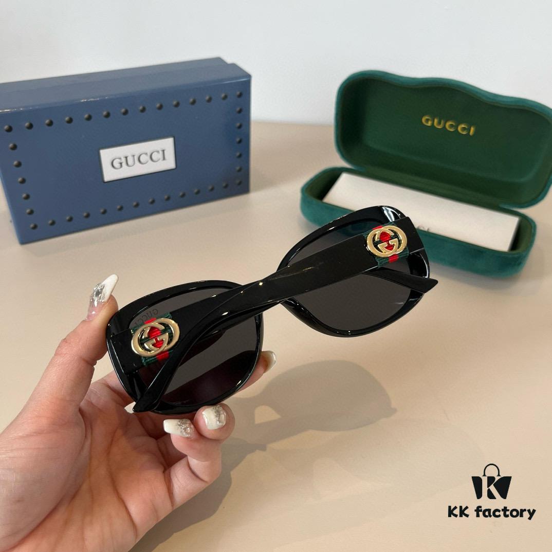 6931ab7dccd8ab3d7af9fd7a Gucci New Heavyweight Women's Sunglasses, Large Frame, 3D Fit, Flattering Facial Contour, Retro and Elegant