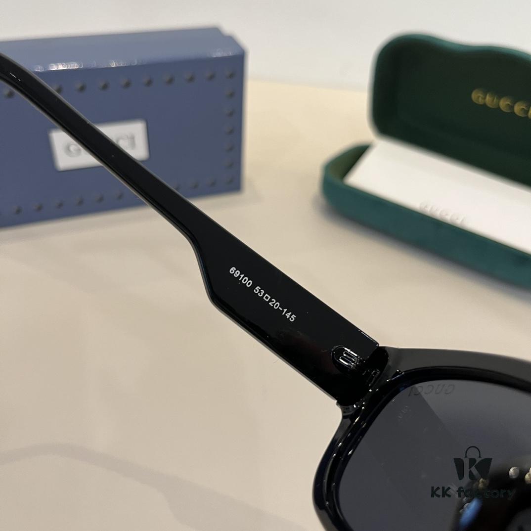 6931ab81ccd8ab3d7af9fdc0 Gucci New Heavyweight Women's Sunglasses with Large Frame and 3D Design for Flattering Facial Contour