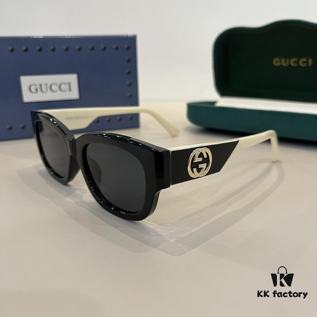 6931ab82ccd8ab3d7af9fdc4 Gucci Heavyweight New Arrival Women's Sunglasses, Large Frame with 3D Design for Flattering Facial Contour, Retro and Elegant