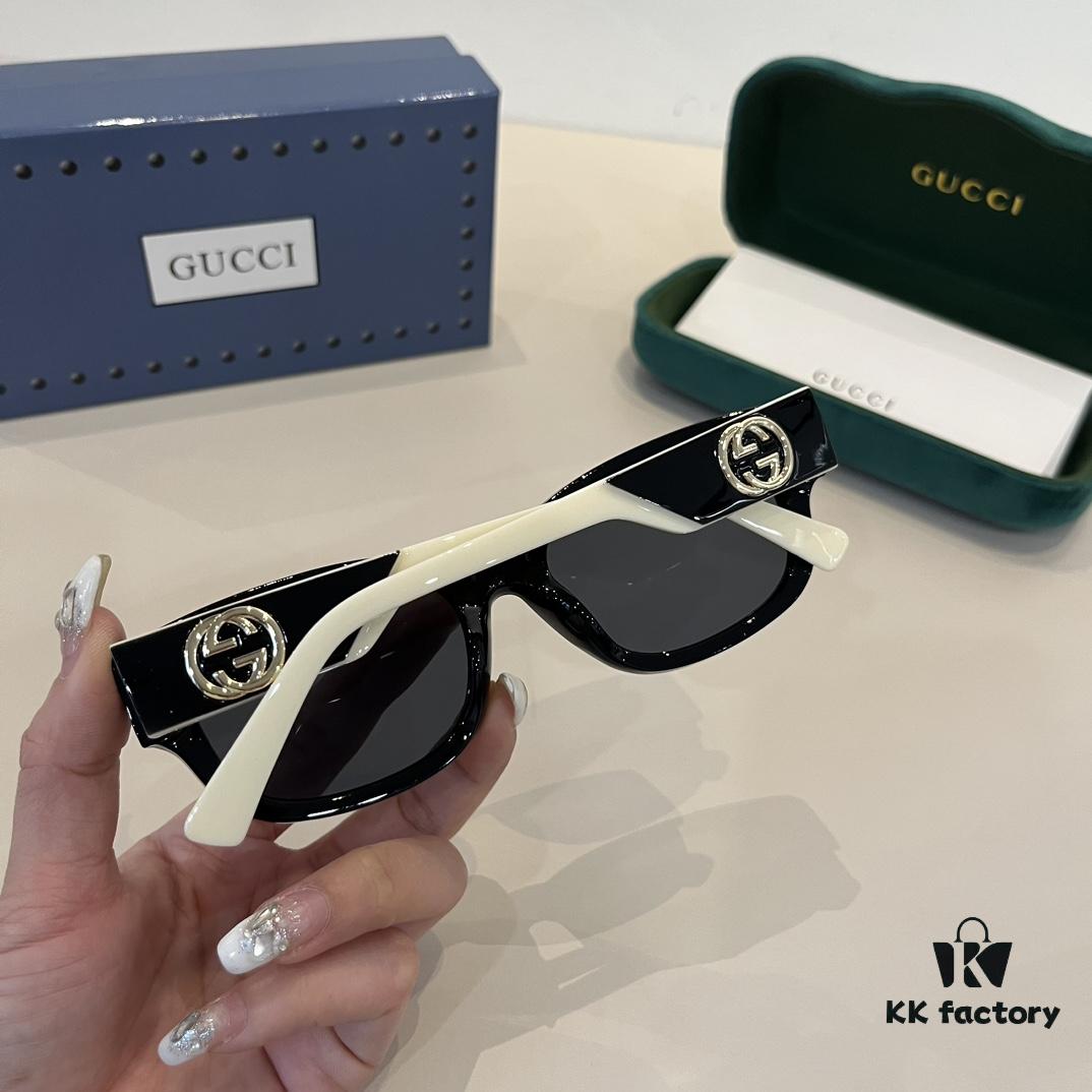 6931ab82ccd8ab3d7af9fdc9 Gucci Heavyweight New Arrival Women's Sunglasses, Large Frame with 3D Design for Flattering Facial Contour, Retro and Elegant