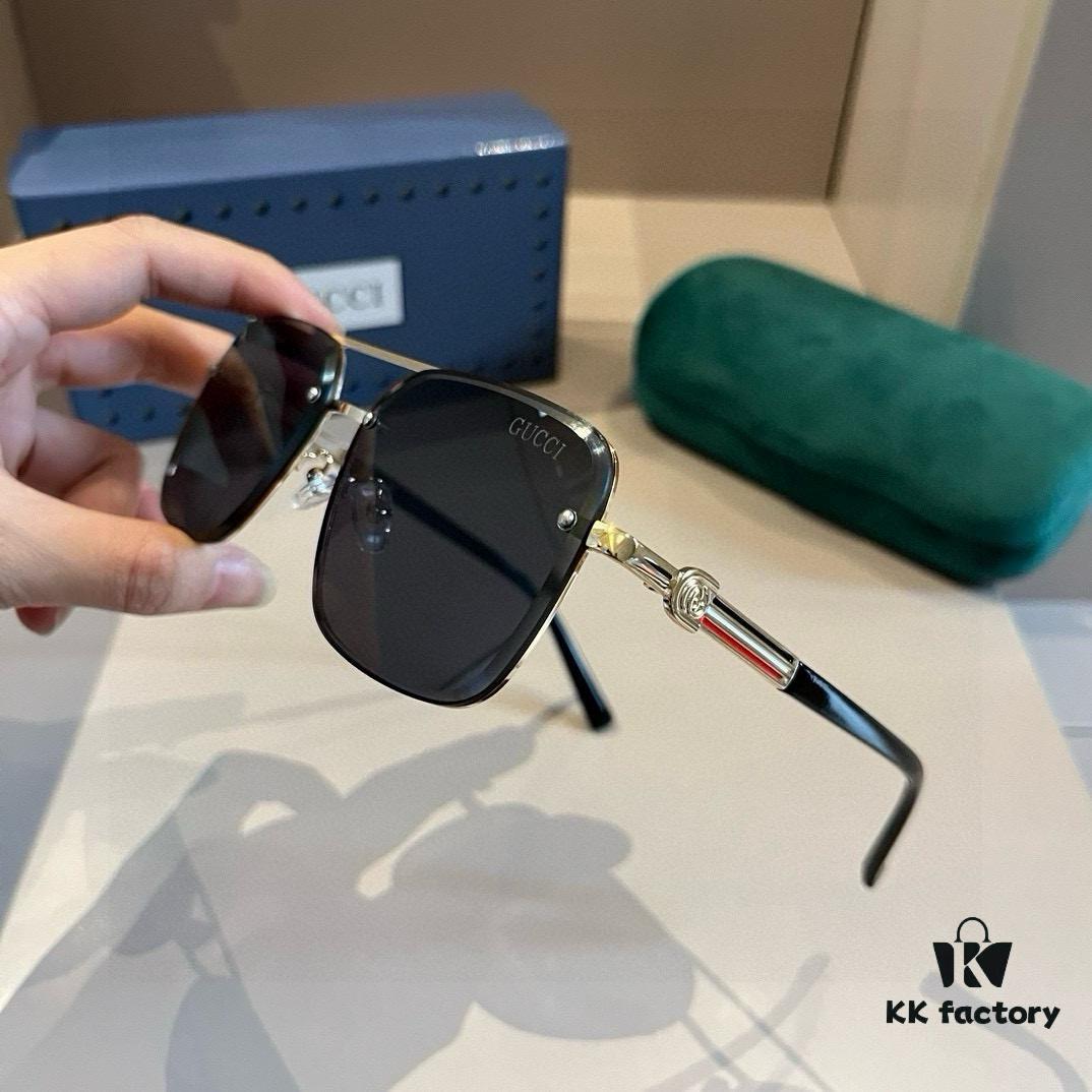6931ab84ccd8ab3d7af9fde1 Gucci New Arrival Unisex Sunglasses 🕶️, Classic Metal Single-Bridge Aviator Style