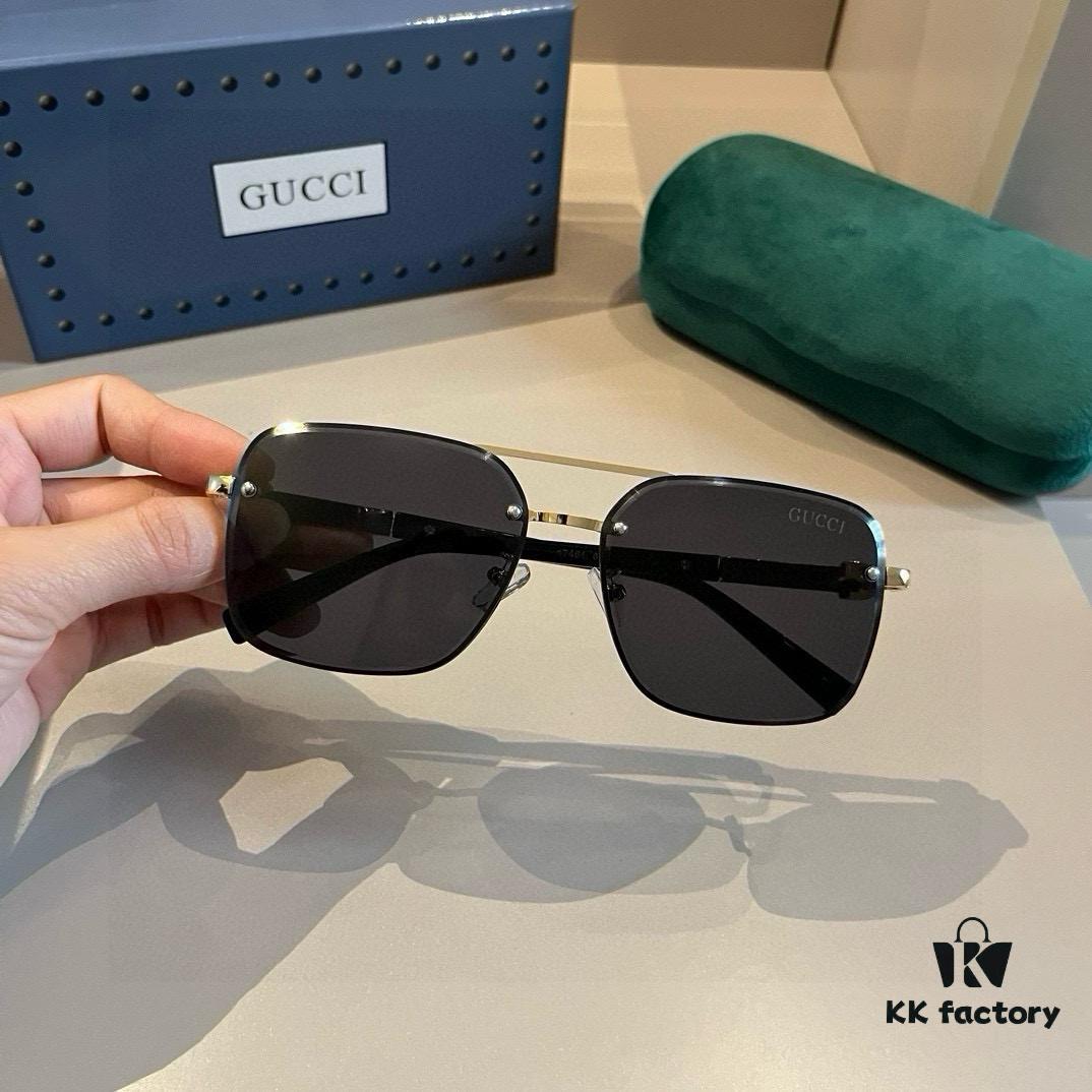 6931ab84ccd8ab3d7af9fde2 Gucci New Arrival Unisex Sunglasses 🕶️, Classic Metal Single-Bridge Aviator Style
