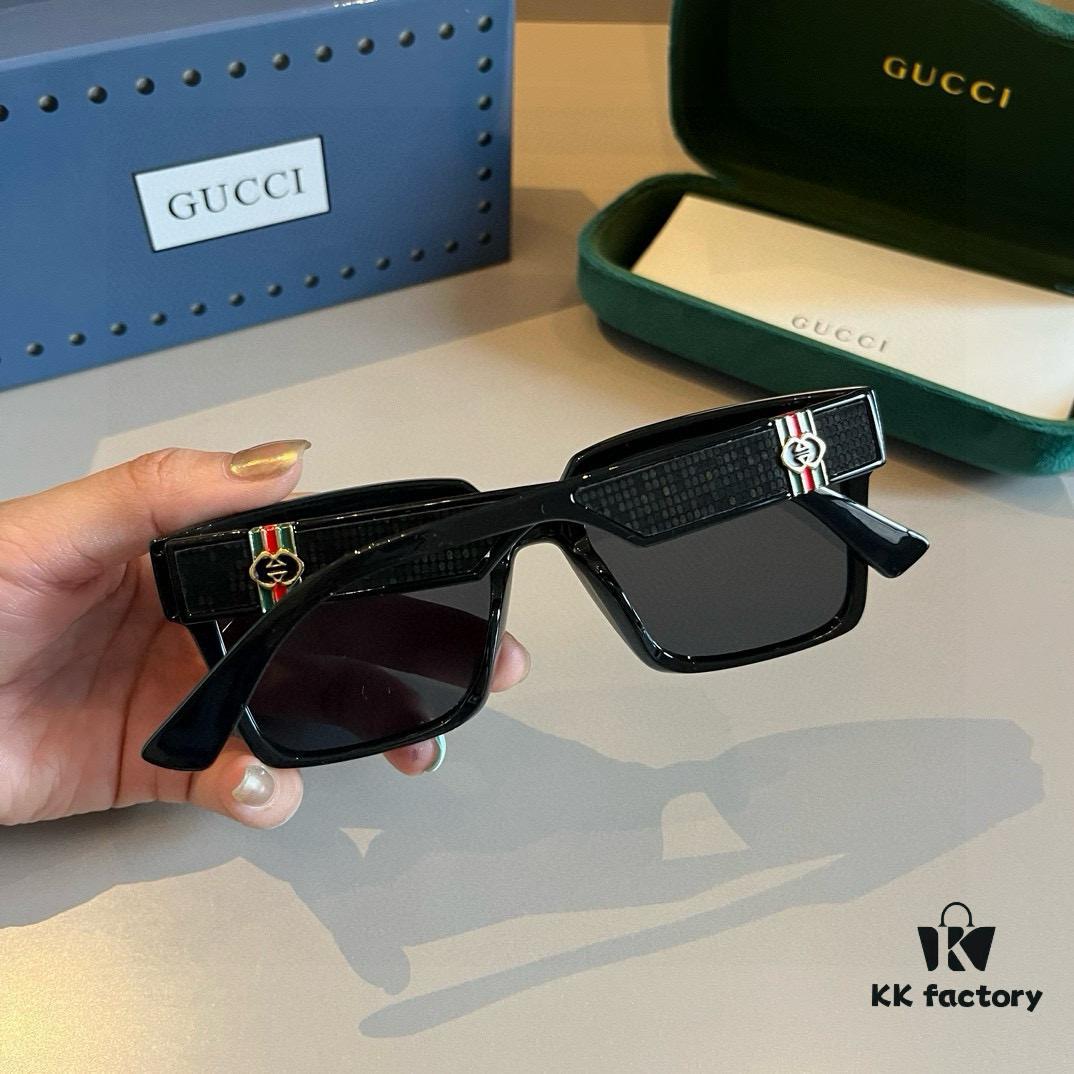 6931ab87ccd8ab3d7af9fe18 Gucci Women's Oversized 3D Frame Sunglasses, Heavyweight New Arrival, Retro and Stylish